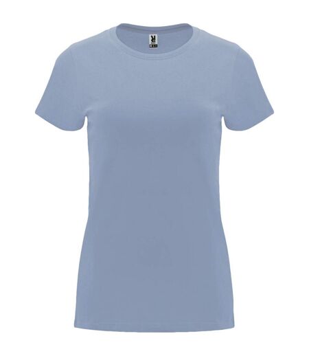 T-shirt capri femme bleu zen Roly Roly