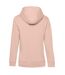 Womens/ladies queen hoodie rose tendre B&C