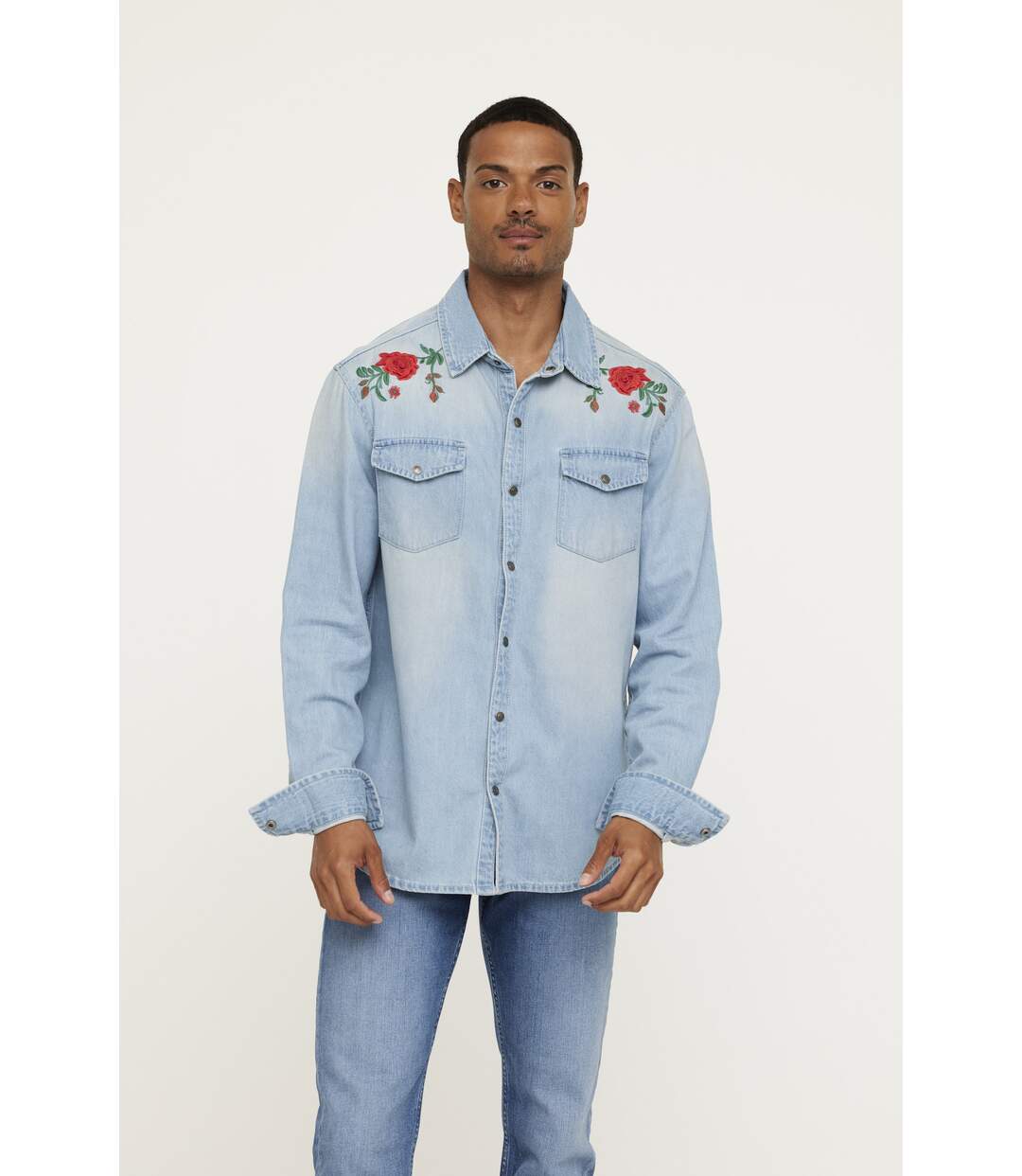 Chemise Darile Light Blue-4
