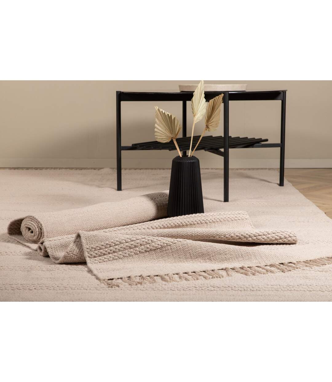 Tapis Déco Nico 200x300cm Beige-5