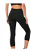 Legging ¾ Pro Femme Noir USA-2