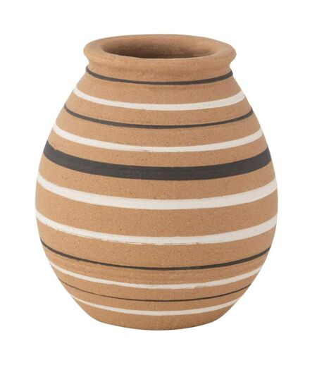 Vase Jarre en Terre Cuite Tukano 23cm Marron