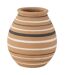 Vase Jarre en Terre Cuite Tukano 23cm Marron-1