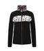 Womens/ladies Engross Ii Full Zip Sweatshirt Black Dare 2B-1