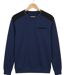 CHALLENGER PARFAIT2 — Sweat molleton bleu : chaleur 320 g et résistance-2