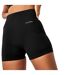 Womens/ladies Nylon Shorts Black USA-2