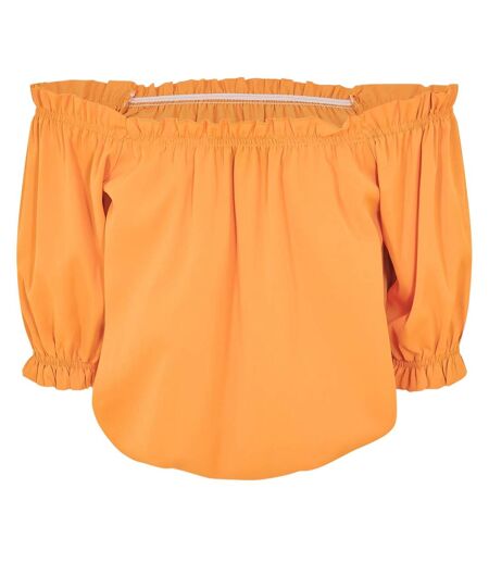 Haut Épaules Dénudées Femme Orange AX Paris