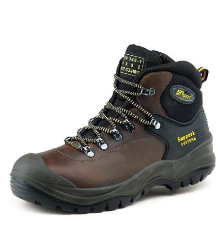 Bottines De Sécurité Contractor Homme Marron Grisport
