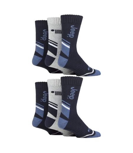 Paquet de 6 chaussettes d'extérieur pour bottes de marche pour hommes