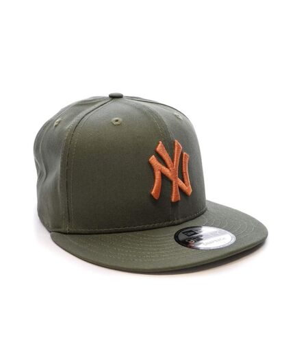 Casquette kaki/orange homme new era white crown - m/l