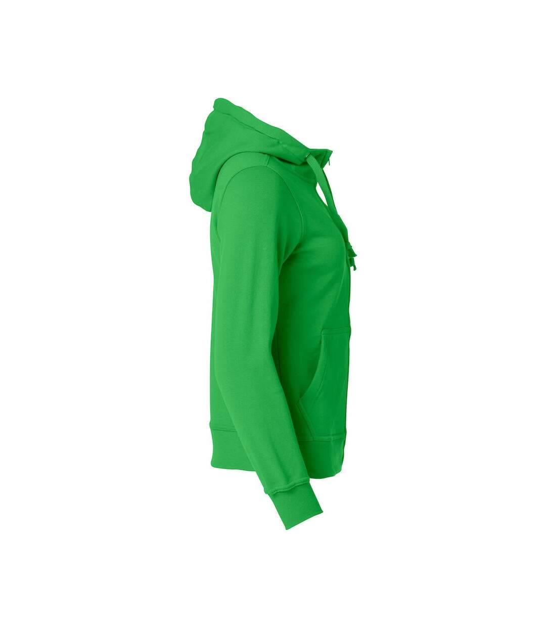 Veste à capuche femme vert pomme Clique