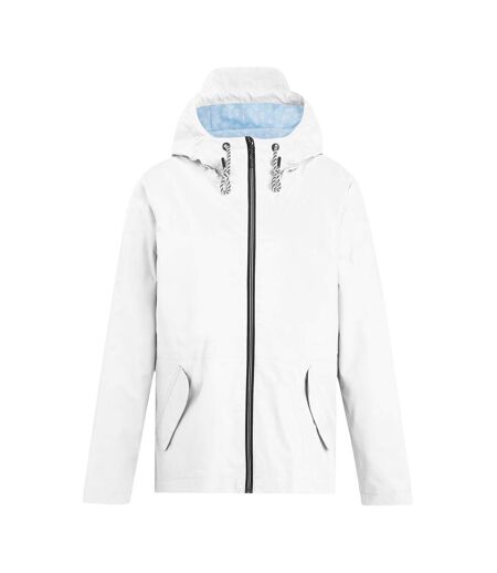Womens/ladies Bayletta Plain Waterproof Jacket White Regatta