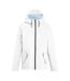 Womens/ladies Bayletta Plain Waterproof Jacket White Regatta-2