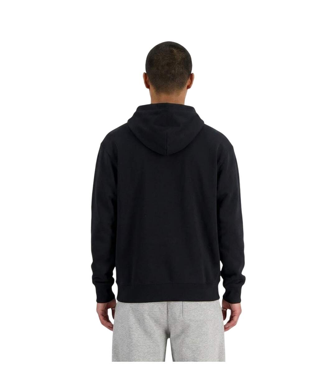 Sweat À Capuche Manches Longues Homme Noir New Balance-2