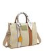 Sac Ãà Main élégant en Beige avec Poignées Confortables pour Femme-4