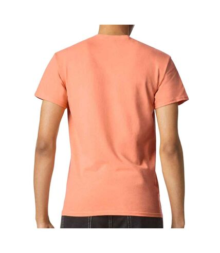 Mens heavy cotton t-shirt tangerine Gildan