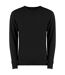 Kustom Kit Mens Arundel Crew Neck Sweater (Black)