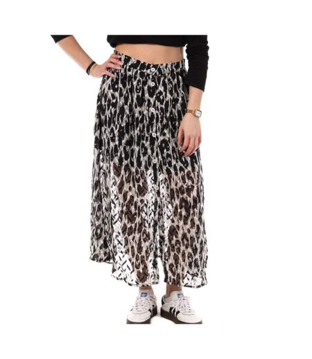 Jupe grise/noire à motifs femme kaporal