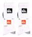 Chaussettes QUIKSILVER CUSHIONED CREW 6 Pcs 0334-4