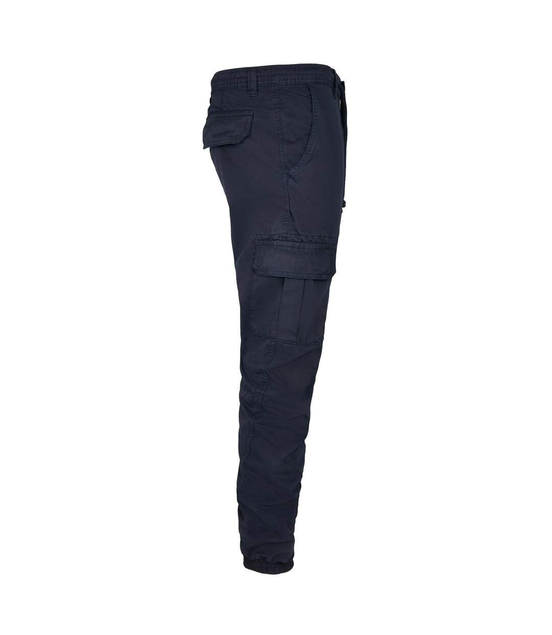 Mens Plain Cargo Trousers Navy Urban Classics-4