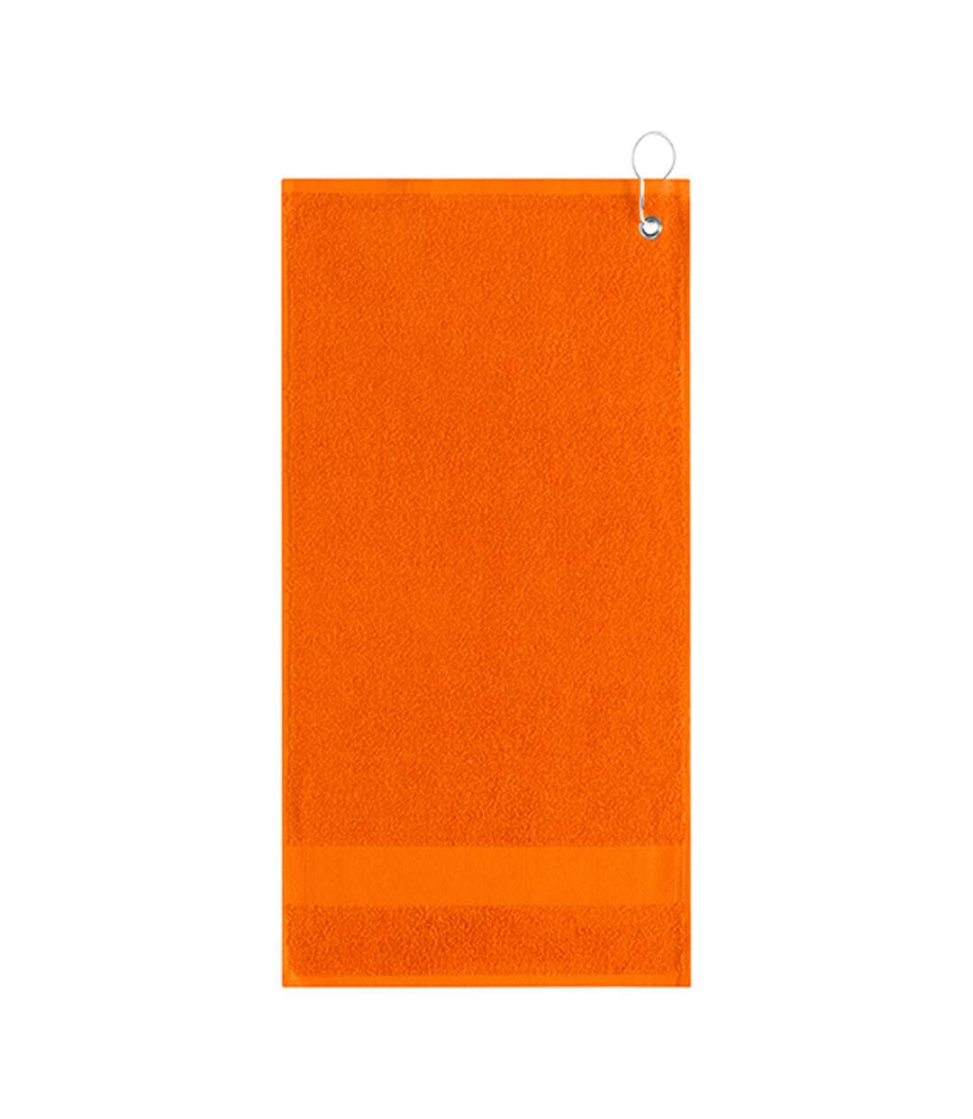 Serviette De Golf Taille Unique Orange L-Merch-1