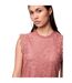 Robe Courte Décontracté Olline Femme Rose Canyon Pieces-4