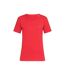 T-shirt Femme Rouge Écarlate Stedman-1