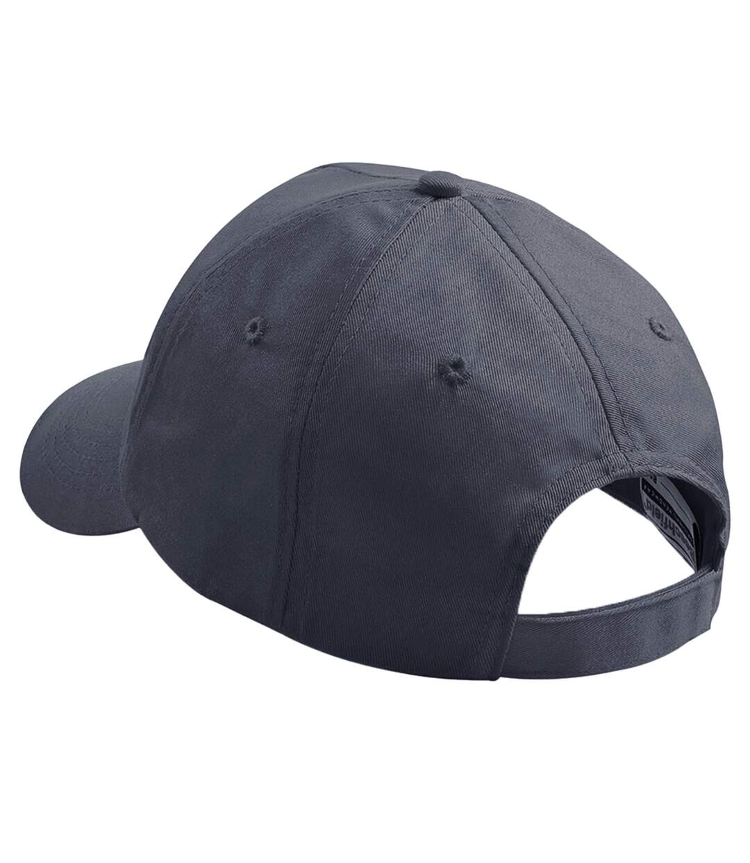 Casquette de baseball 100% coton enfant unisexe gris foncé Beechfield-2