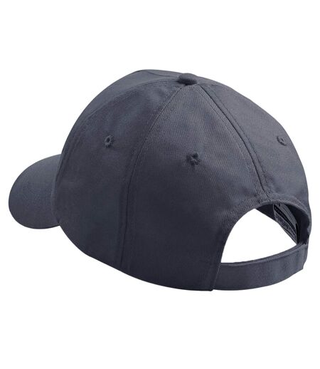 Casquette de baseball 100% coton enfant unisexe gris foncé Beechfield