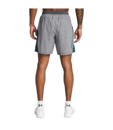 Short Launch Homme Gris Under Armour