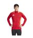 Mens Half Zip Long-sleeved Jersey Team Power Red Adidas-1