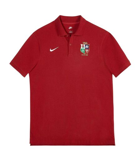 Polo Motif/style Nike Club Homme Rouge Blanc British & Irish Lions