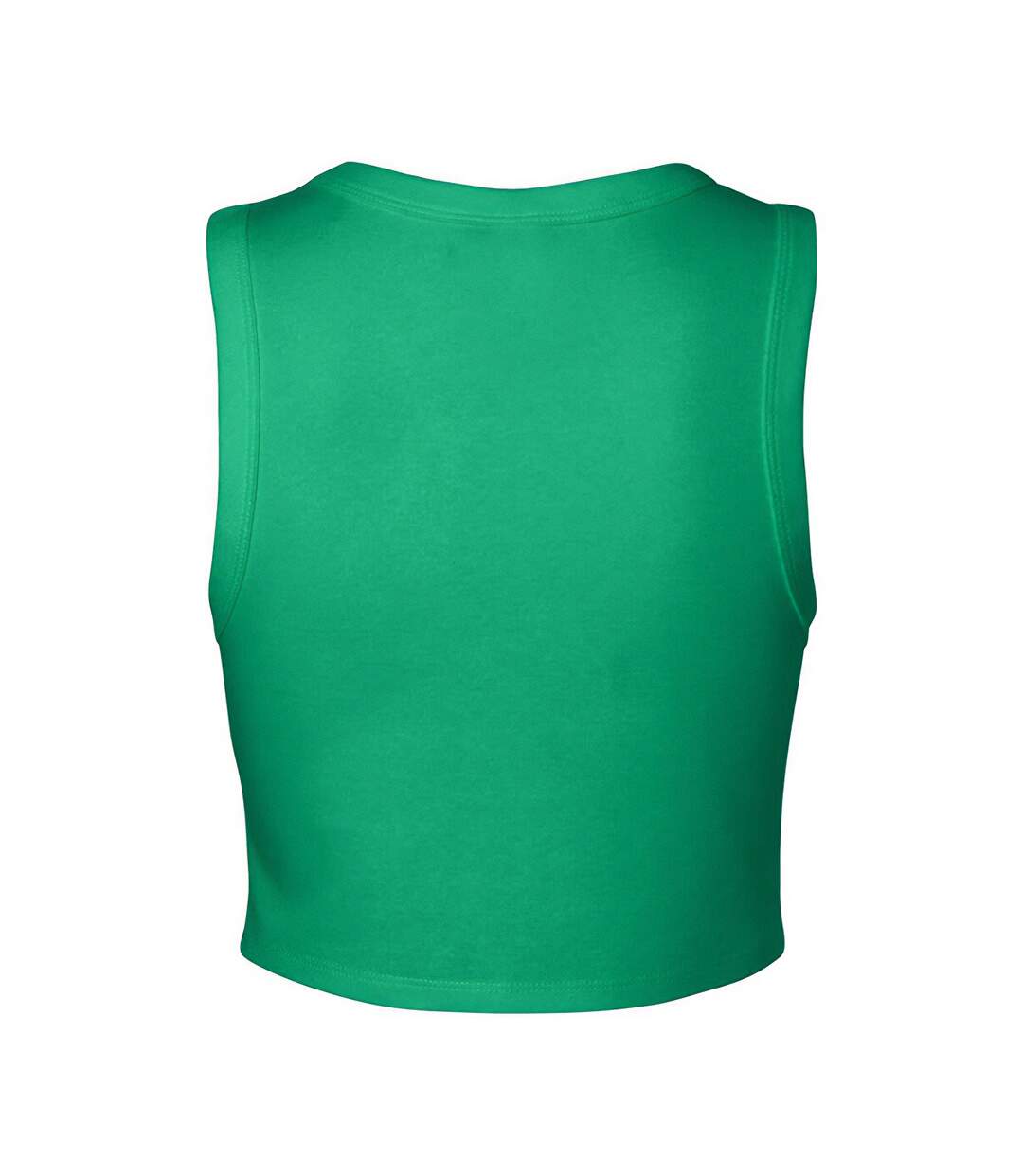 Haut court femme vert Bella + Canvas