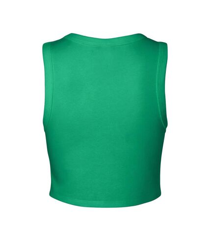 Haut court femme vert Bella + Canvas