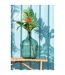 Vase Design en Verre Carafe 56cm Vert-5