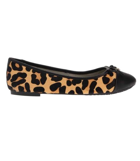 Ballerines harpington femme marron / noir Dune London