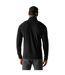 Mens Quarter Zip Fleece Top Black Regatta-3