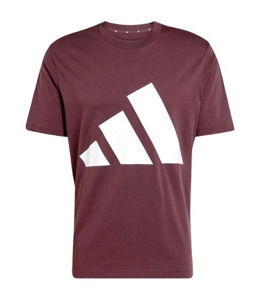 T-shirt Style Gros Logo Essentials Homme Rouge Adidas-2