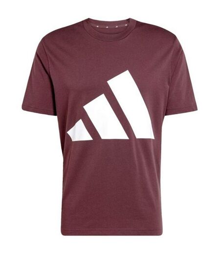 T-shirt Style Gros Logo Essentials Homme Rouge Adidas