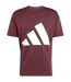 T-shirt Style Gros Logo Essentials Homme Rouge Adidas-2