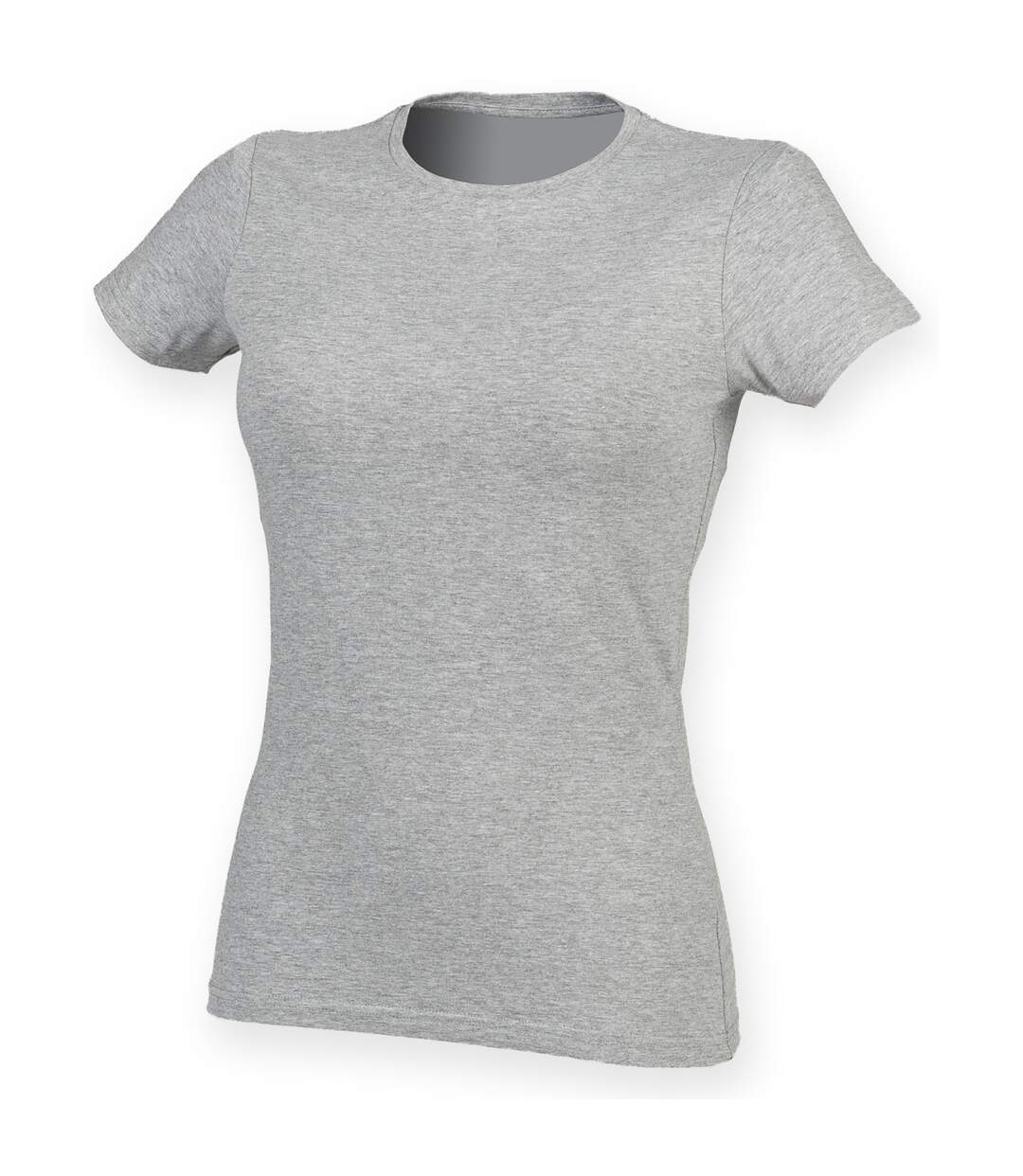 Feel good t-shirt étirable à manches courtes femme gris Skinni Fit