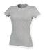 Skinni Fit Feel Good - T-shirt étirable à manches courtes - Femme (Gris) - UTRW4422
