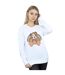Disney Sweatshirt Mickey Mouse Thanksgiving Turkey Costume Womens/Ladies (Blanc) - UTBI27997-2