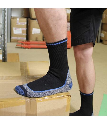 24 paires de chaussettes de travail en bambou doux et respirantes pour hommes