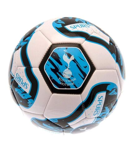 Tottenham Hotspur FC - Ballon de foot (Bleu / Blanc / Noir) (Taille 5) - UTBS3870