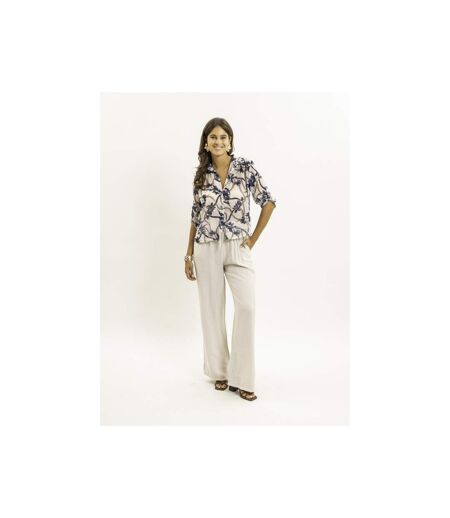 Chemise nouée motifs OBERDA - Dona X Lisa