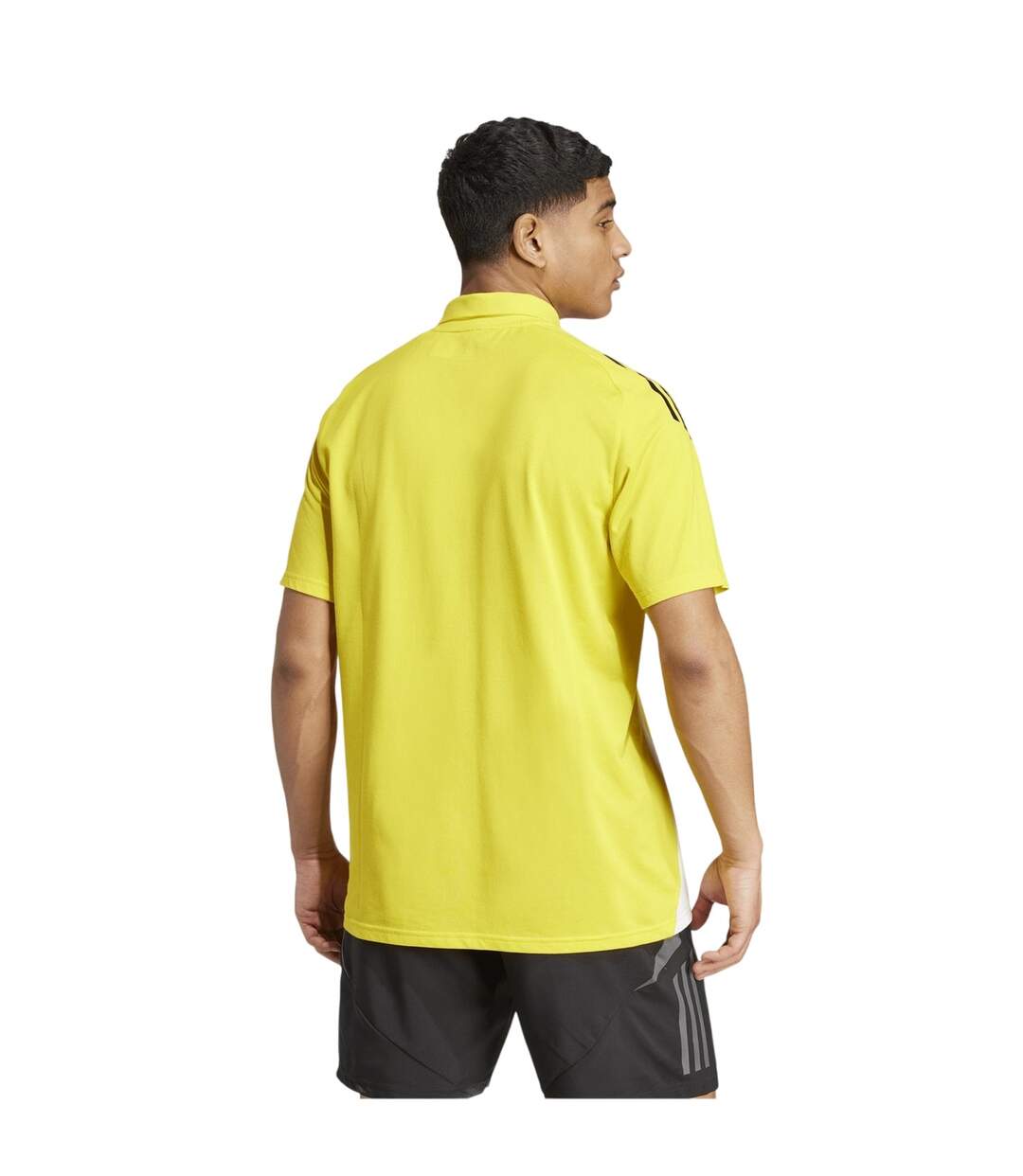 Polo Tiro Competition Homme Jaune Blanc Adidas-3