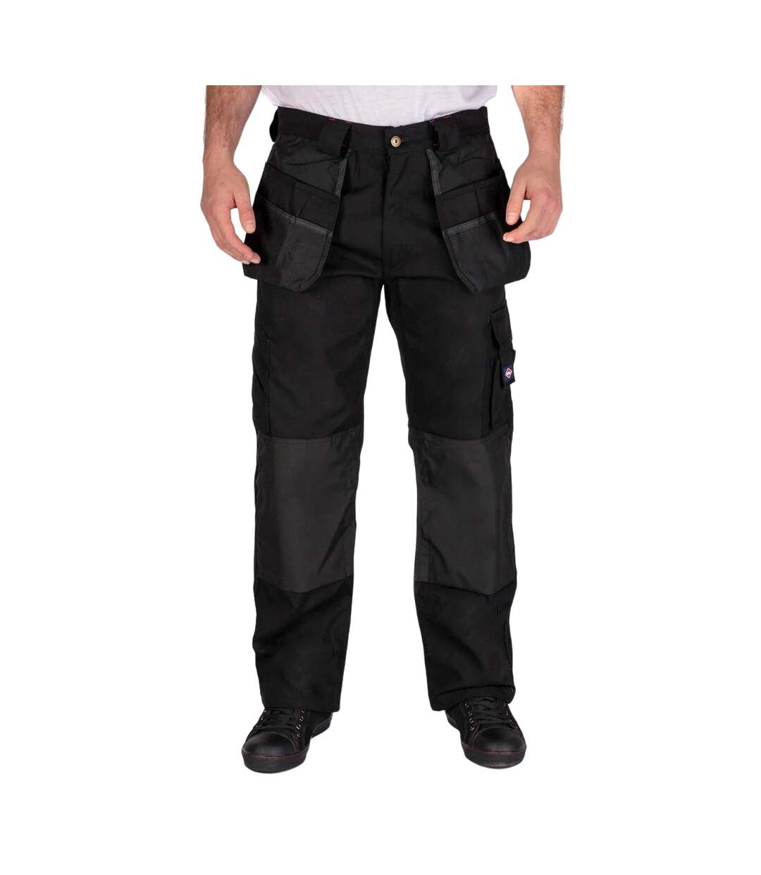 Pantalon à poches homme noir Lee Cooper-1