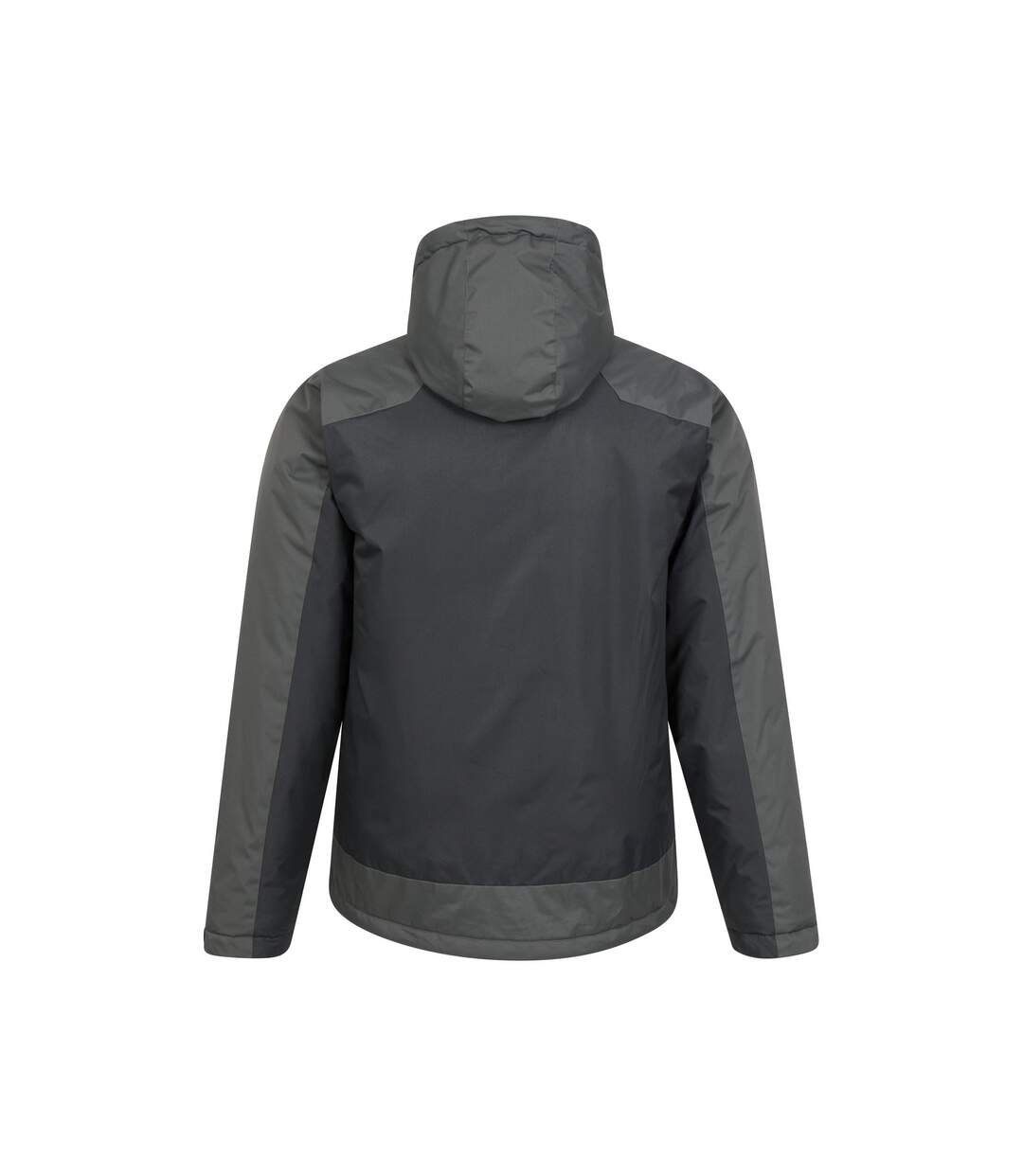 Mens Dusk Iii Ski Jacket Black Grey Mountain Warehouse-2