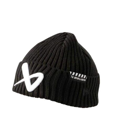 Bonnet Motif/style Pêcheur Adulte Noir Bauer